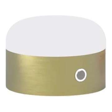 Ideal Lux - LED ljusreglerad bordslampa touch MIGNON LED/5W/5V diameter 10 cm CRI 90 mässing