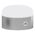 Ideal Lux - LED ljusreglerad bordslampa touch MIGNON LED/5W/5V diameter 10 cm CRI 90 skinande krom