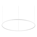 Ideal Lux - LED-pendellampa med vajer ORACLE SLIM LED/83W/230V 4000K CRI 90 Ø 150 cm vit