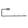 Ideal Lux - LED pendelljuskrona BIRDS 5xG9/3W/230V svart/guld