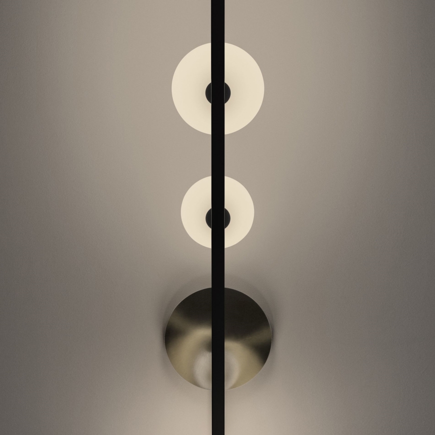 Ideal Lux - LED pendelljuskrona BIRDS 5xG9/3W/230V svart/guld