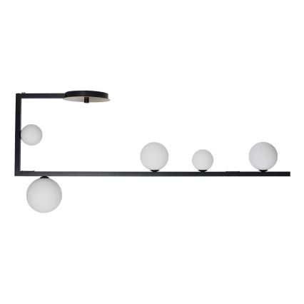 Ideal Lux - LED pendelljuskrona BIRDS 5xG9/3W/230V svart/guld
