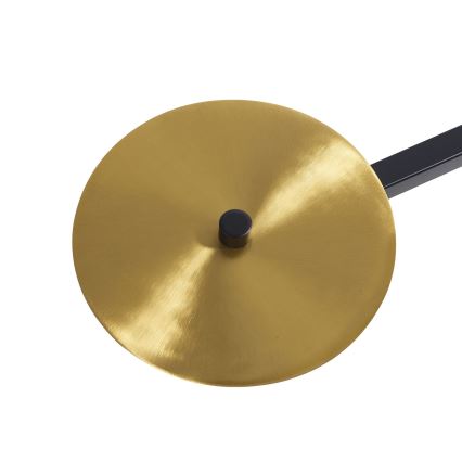 Ideal Lux - LED pendelljuskrona BIRDS 5xG9/3W/230V svart/guld