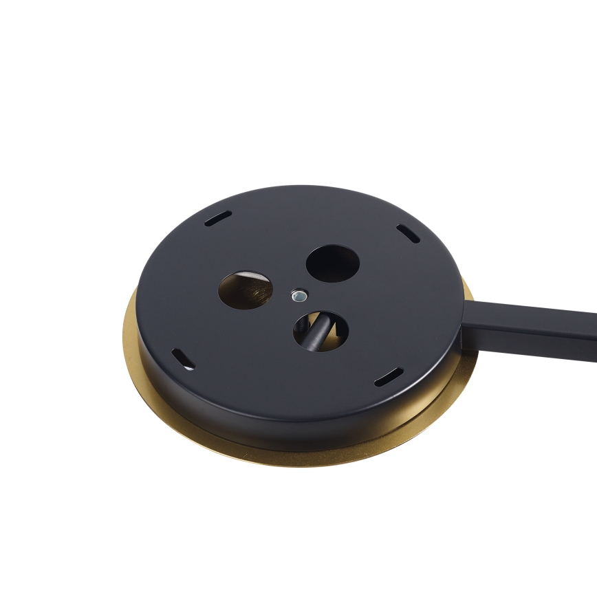 Ideal Lux - LED pendelljuskrona BIRDS 5xG9/3W/230V svart/guld