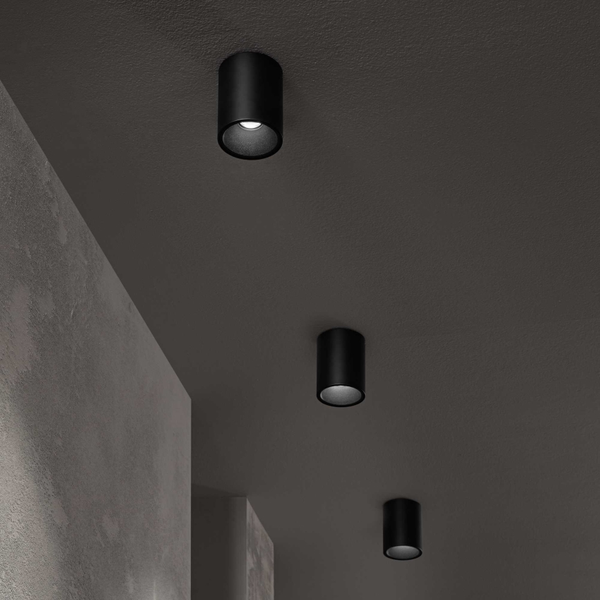 Ideal Lux - LED spotlight NITRO LED/10W/230V diameter 8 cm CRI 90 svart
