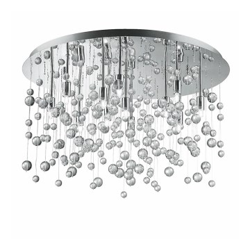 Ideal Lux - LED taklampa 12xG9/3W/230V diameter 63 cm skinande krom