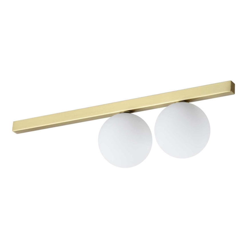 Ideal Lux - LED taklampa BINOMIO 2xG9/3W/230V guld