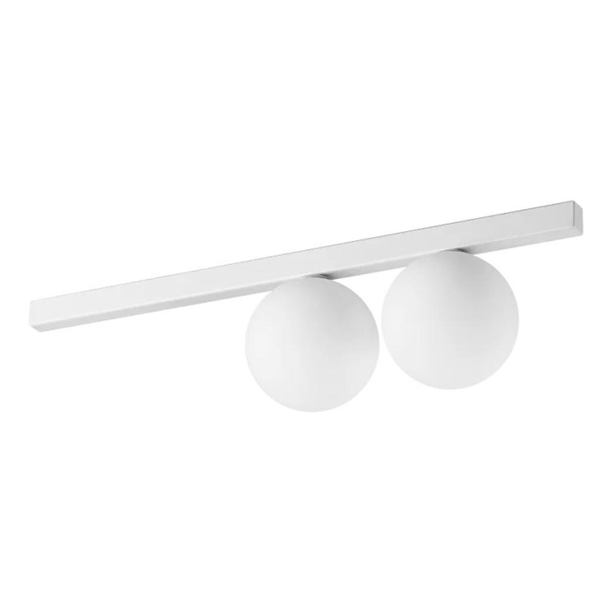 Ideal Lux - LED taklampa BINOMIO 2xG9/3W/230V vit