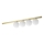 Ideal Lux - LED taklampa BINOMIO 4xG9/3W/230V guld