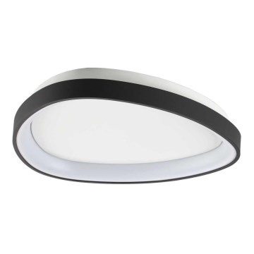 Ideal Lux - LED taklampa GEMINI LED/23W/230V diameter 42,5 cm CRI 90 svart