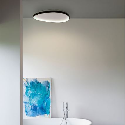 Ideal Lux - LED taklampa GEMINI LED/42W/230V diameter 81 cm CRI 90 svart