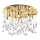 Ideal Lux - LED taklampa i kristall MOONLIGHT 12xG9/3W/230V pr.60 cm guld