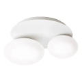 Ideal Lux - LED taklampa NINFEA 2xGX53/9W/230V vit
