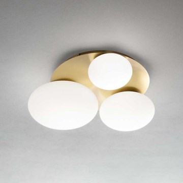 Ideal Lux - LED taklampa NINFEA 3xGX53/9W/230V guld