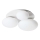 Ideal Lux - LED taklampa NINFEA 3xGX53/9W/230V vit