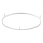 Ideal Lux - LED taklampa ORACLE S LED/53W/230V 2700K diameter 90 cm vit