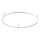 Ideal Lux - LED taklampa ORACLE SLIM LED/32W/230V 3000K diameter 50 cm vit