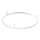 Ideal Lux - LED taklampa ORACLE SLIM LED/37W/230V 4000K diameter 70 cm vit