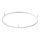 Ideal Lux - LED taklampa ORACLE SLIM LED/53W/230V 4000K diameter 90 cm vit