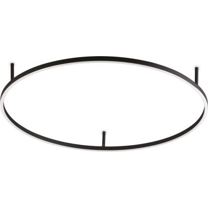 Ideal Lux - LED-taklampa ORACLE SLIM, 53 W, 230 V, 4000 K, CRI 90, Ø 90 cm, svart