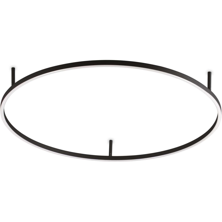 Ideal Lux - LED taklampa ORACLE SLIM LED/55W/230V 3000K diameter 90 cm svart