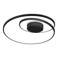 Ideal Lux - LED taklampa OZ LED/47W/230V diameter 60 cm CRI 90 svart