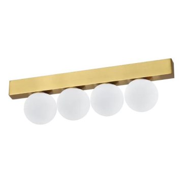 Ideal Lux - LED taklampa PING PONG 4xLED/3W/230V CRI 90 mässing