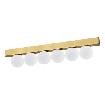 Ideal Lux - LED taklampa PING PONG 6xLED/3W/230V CRI 90 mässing