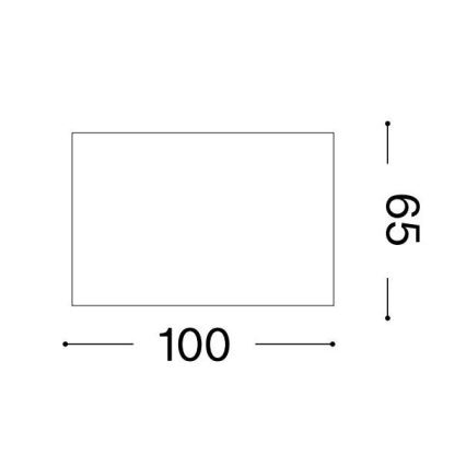 Ideal Lux - LED taklampa SPIKE 1xGX53/9W/230V koppar