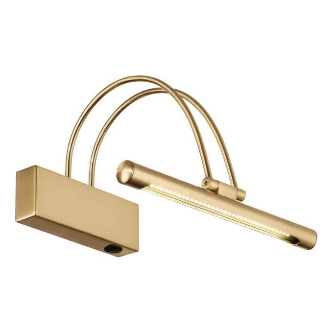 Ideal Lux - LED tavelbelysning BOW LED/3,5W/230V 26 cm CRI 90 guld