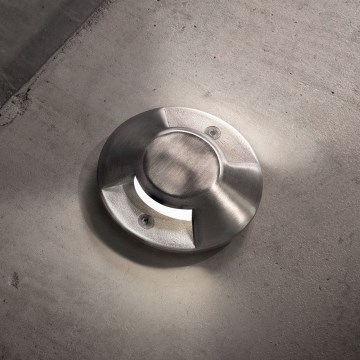 Ideal Lux - LED uppfartsbelysning ROCKET LED/3W/230V CRI 90 IP65 matt krom