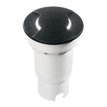 Ideal Lux - LED uppfartslampa för utomhusbruk CECI 1xGU10/4,5W/230V IP67 svart
