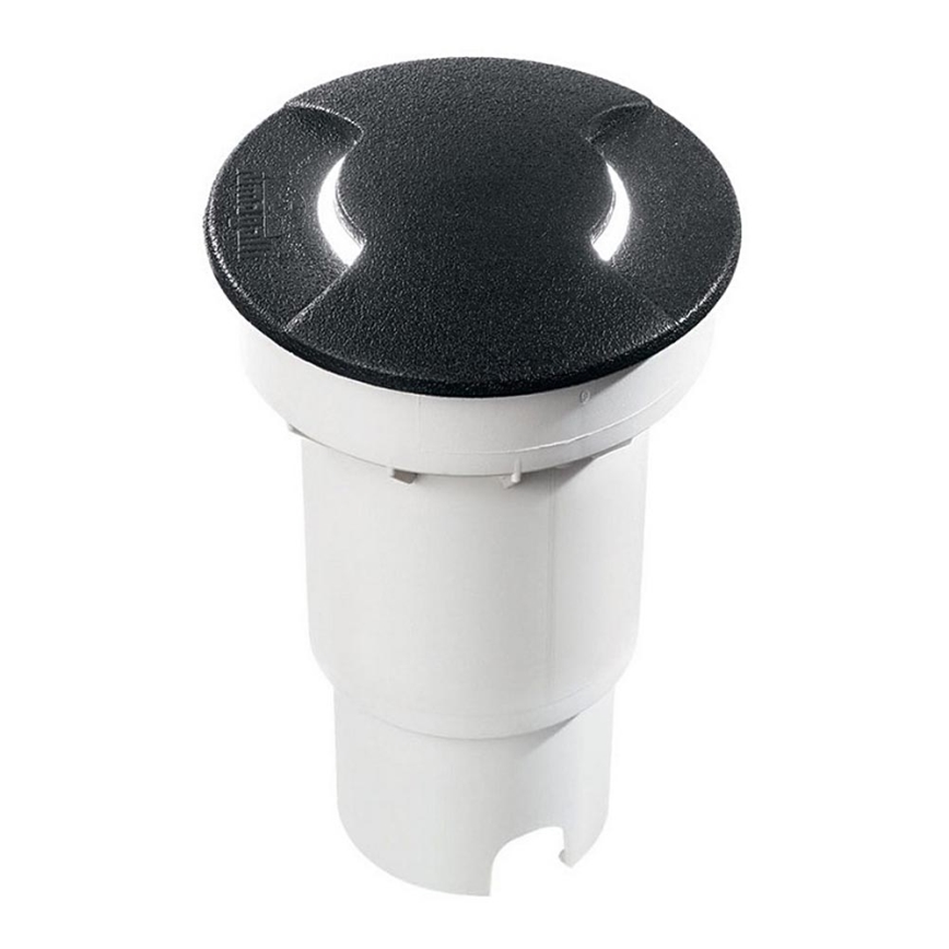 Ideal Lux - LED uppfartslampa för utomhusbruk CECI 1xGU10/4,5W/230V IP67 svart