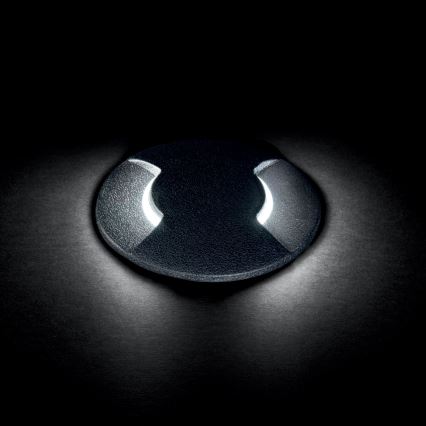 Ideal Lux - LED uppfartslampa för utomhusbruk CECI 1xGU10/4,5W/230V IP67 svart