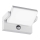 Ideal Lux - LED Utomhus vägglampa med sensor SWIPE LED/21W/230V CRI 90 IP54 vit