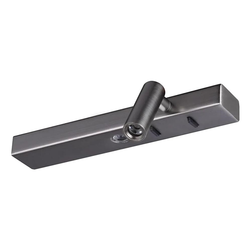 Ideal Lux - LED väggbelysning BONNE 2xLED/6,5W/230V CRI 90 skinande krom