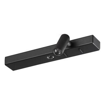 Ideal Lux - LED väggbelysning BONNE 2xLED/6,5W/230V CRI 90 svart