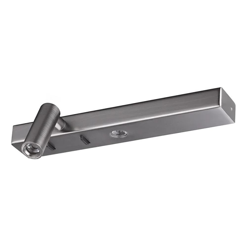 Ideal Lux - LED väggbelysning BONNE LED/6,5W/230V CRI 90 skinande krom