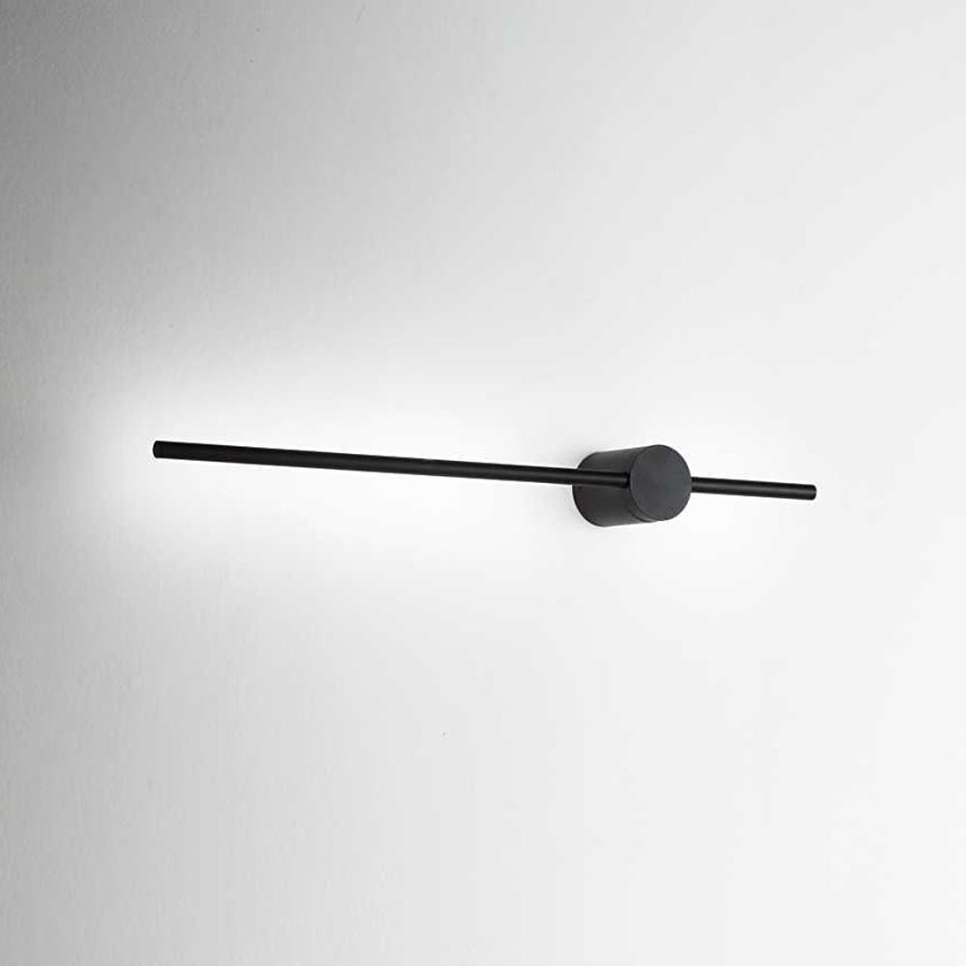 Ideal Lux - LED väggbelysning ESSENCE LED/12W/230V 3000K 70 cm CRI 90 svart