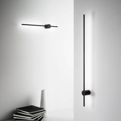 Ideal Lux - LED väggbelysning ESSENCE LED/12W/230V 4000K 70 cm CRI 90 svart