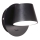 Ideal Lux - LED väggbelysning GIM LED/6W/230V svart