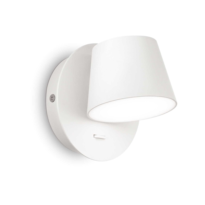 Ideal Lux - LED väggbelysning GIM LED/6W/230V vit