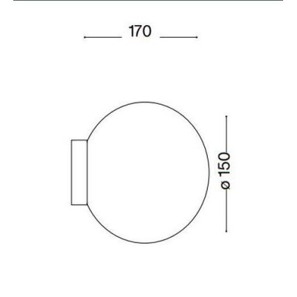 Ideal Lux - LED väggbelysning MAPA 1xG9/15W/230V
