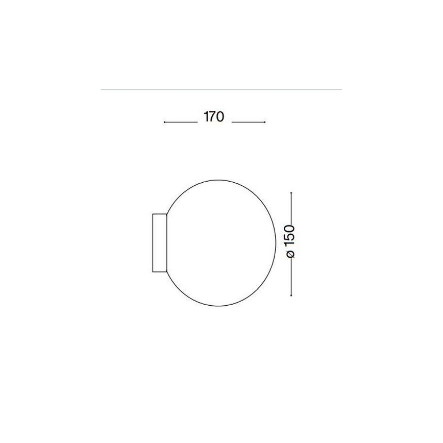 Ideal Lux - LED väggbelysning MAPA 1xG9/15W/230V