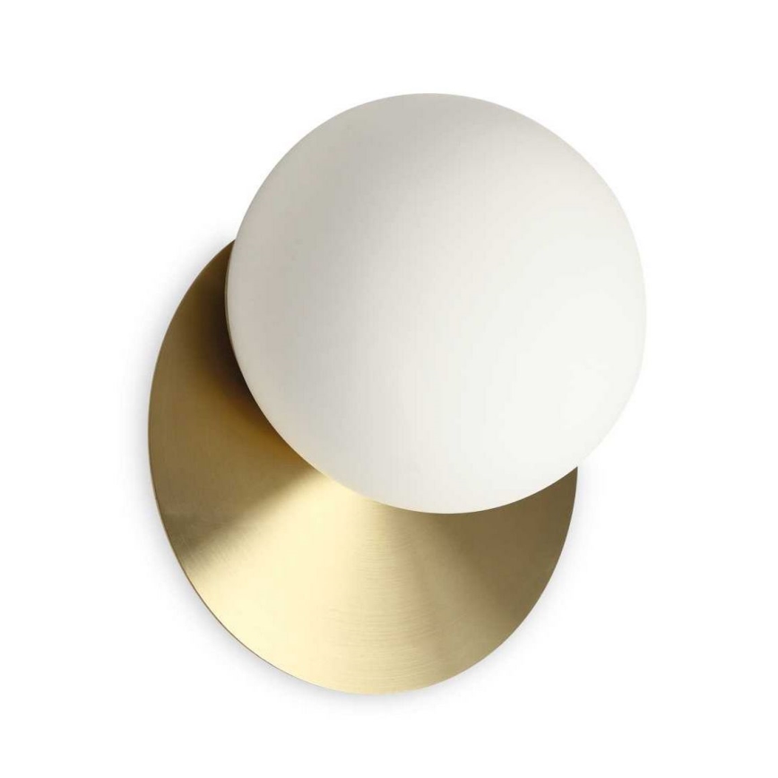 Ideal Lux - LED väggbelysning NINFEA 1xGX53/9W/230V guld