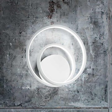 Ideal Lux - LED väggbelysning OZ LED/26W/230V CRI 90 vit
