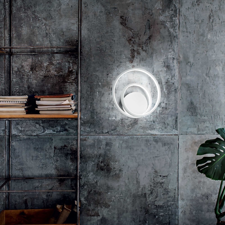 Ideal Lux - LED väggbelysning OZ LED/26W/230V CRI 90 vit