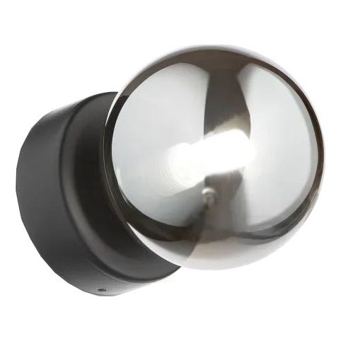 Ideal Lux - LED väggbelysning PERLAGE 1xG9/3W/230V svart/rökig