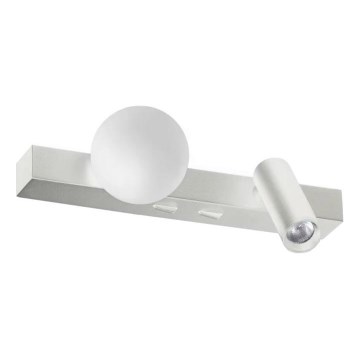 Ideal Lux - LED väggbelysning PING PONG 2xLED/3W/230V CRI 90 matt krom