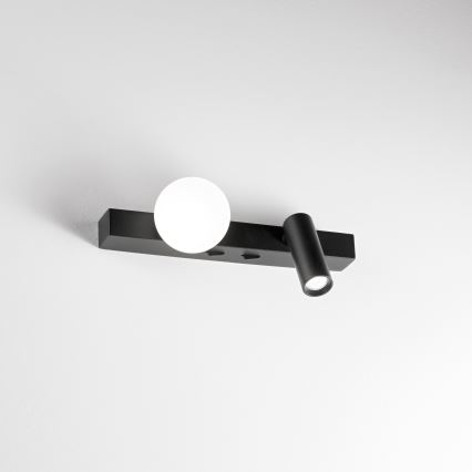 Ideal Lux - LED väggbelysning PING PONG 2xLED/3W/230V CRI 90 svart